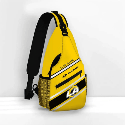 LIMITED EDITION - NEW CUSTOMIZED NFL22 LAR LOS ANGELES RAMS SLING BAG