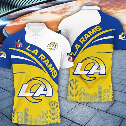 LIMITED EDITION - NEW CUSTOMIZED NFL22 LAR LOS ANGELES RAMS UNISEX T-SHIRT, POLO, HOODIE & JACKETS
