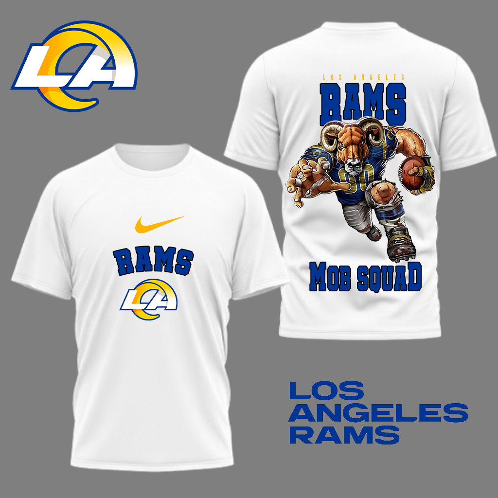 LIMITED EDITION - NEW CUSTOMIZED NFL22 LAR LOS ANGELES RAMS NATION GEAR 3D SHIRT