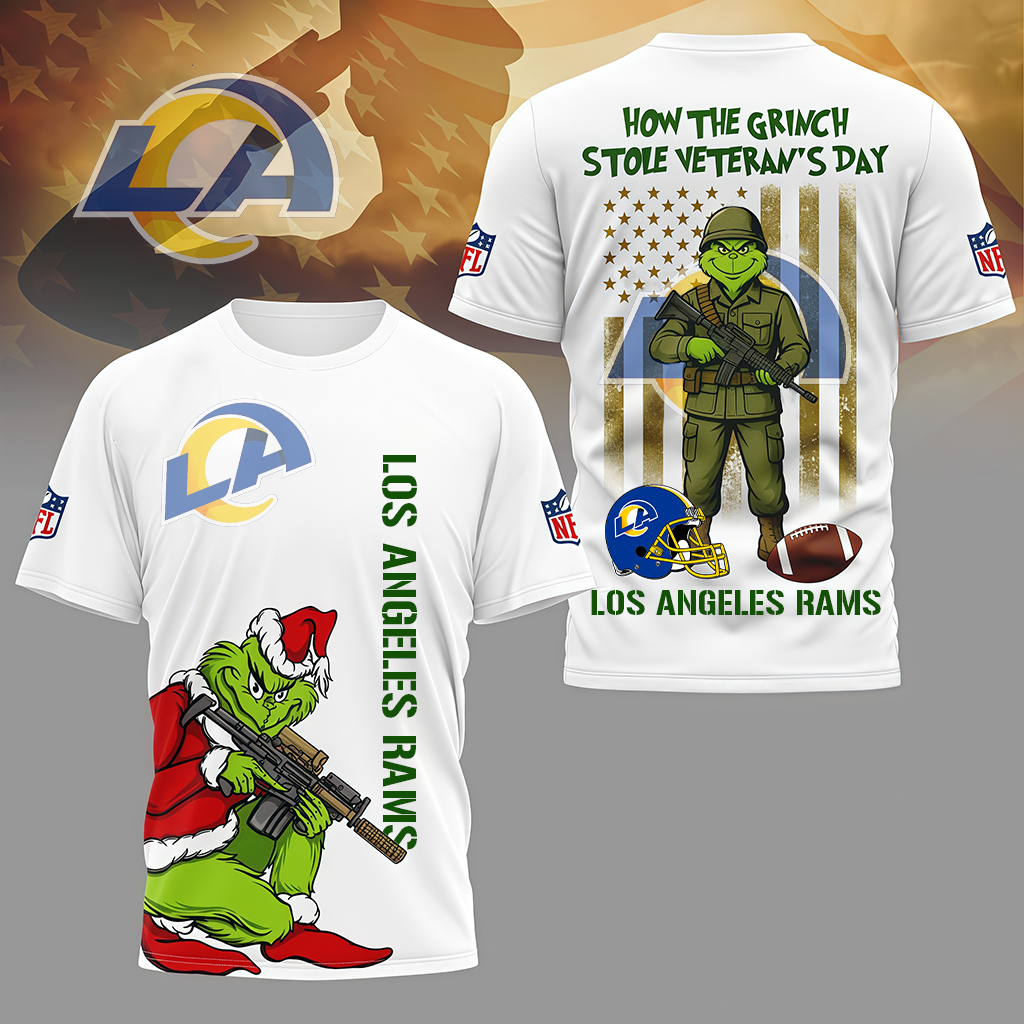 LIMITED EDITION - NEW CUSTOMIZED NFL22 LAR LOS ANGELES RAMS 3D SHIRT