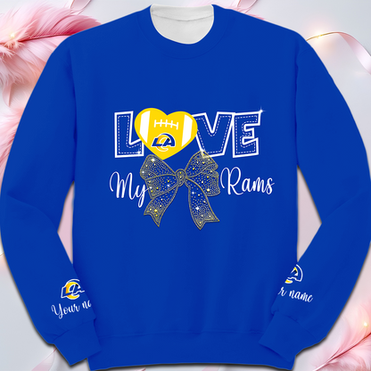 LIMITED EDITION - NEW CUSTOMIZED NFL22 LAR LOS ANGELES RAMS UNISEX T-SHIRT, POLO, HOODIE & JACKETS