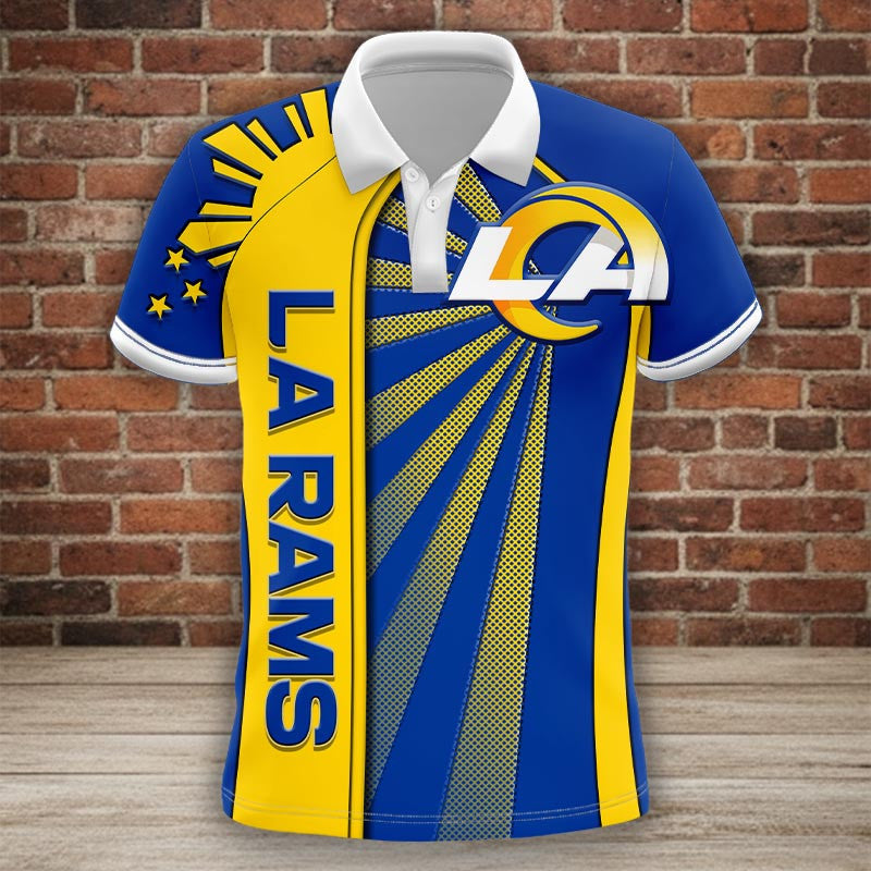 LIMITED EDITION - NEW CUSTOMIZED NFL22 LAR LOS ANGELES RAMS UNISEX T-SHIRT, POLO, HOODIE & JACKETS