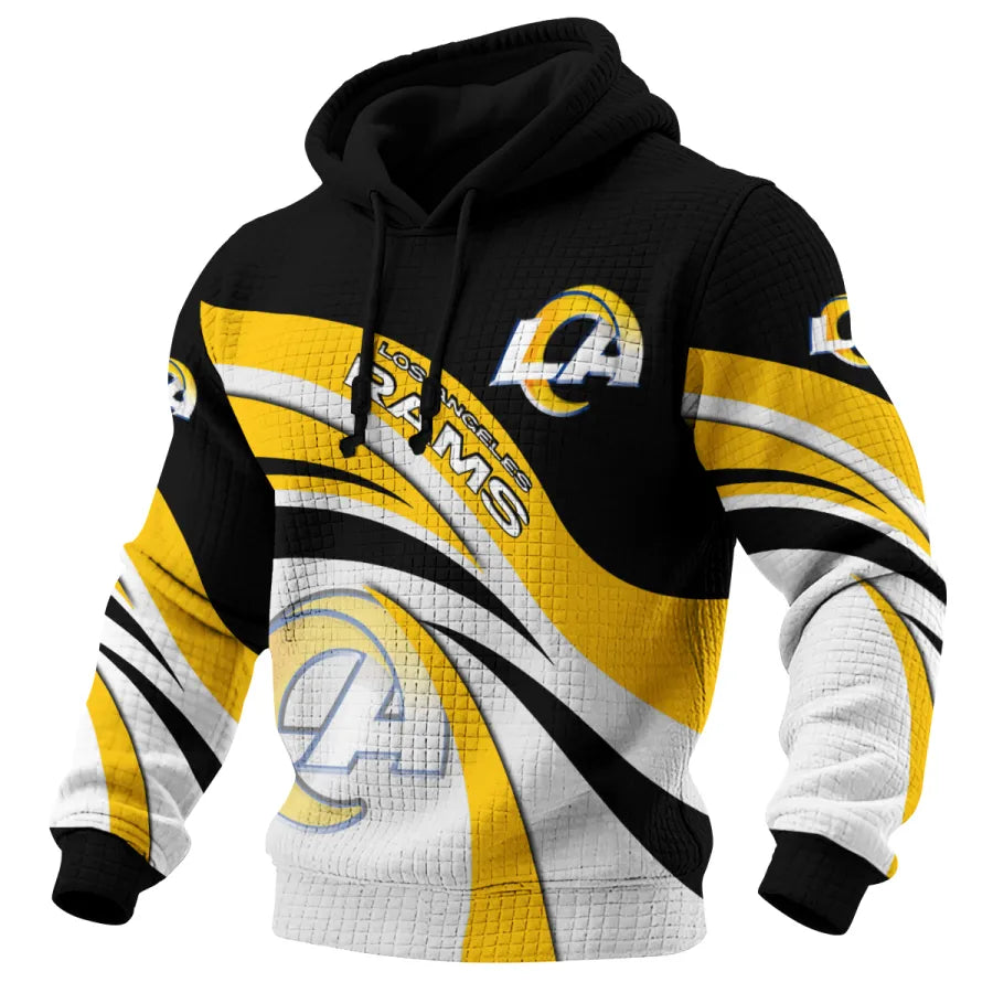 LIMITED EDITION - NEW CUSTOMIZED NFL22 LAR LOS ANGELES RAMS UNISEX T-SHIRT, POLO, HOODIE & JACKETS