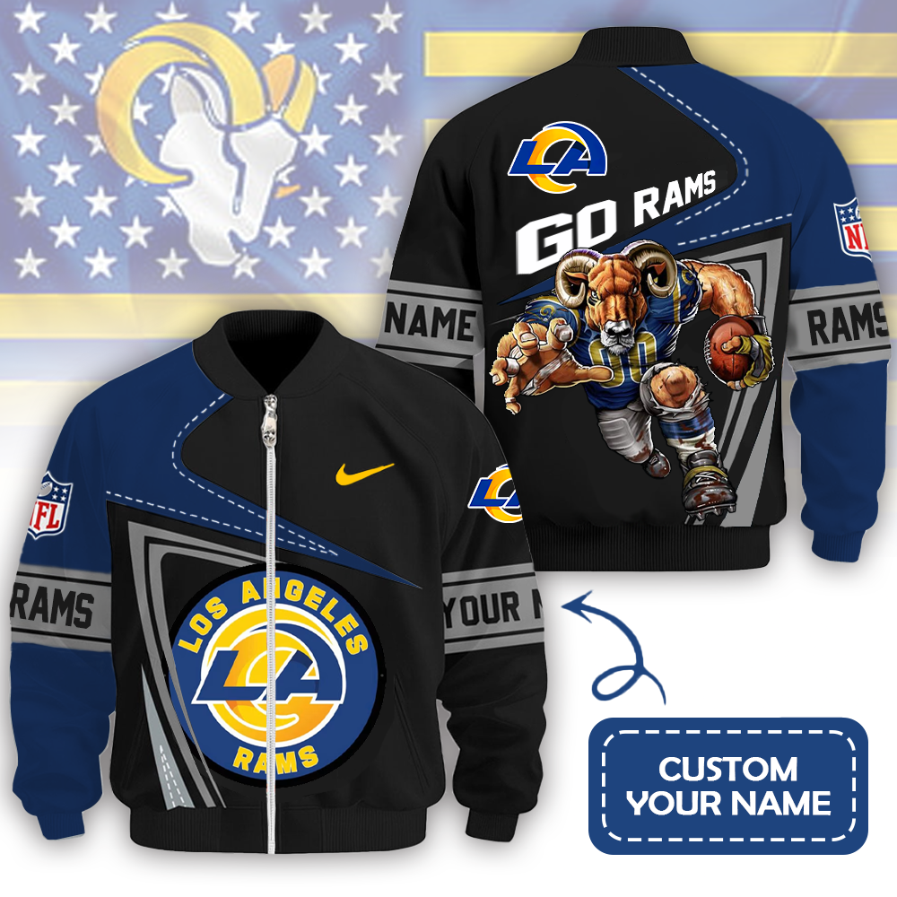 LIMITED EDITION - NEW CUSTOMIZED NFL22 LAR LOS ANGELES RAMS UNISEX T-SHIRT, POLO, HOODIE & JACKETS