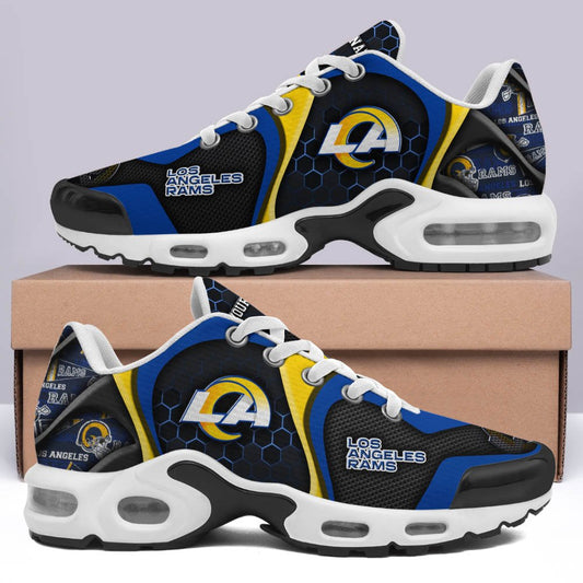 LIMITED EDITION - NEW CUSTOMIZED NFL22 LAR LOS ANGELES RAMS UNISEX AIR MAX PLUS SNEAKERS