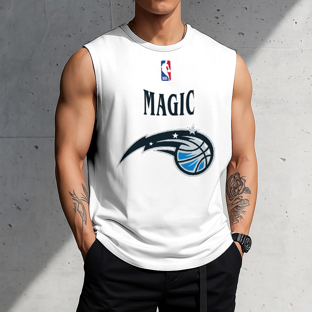LIMITED EDITION - NEW CUSTOMIZED NBA15 OMA ORLANDO MAGIC TANKTOP & GYM SHIRT