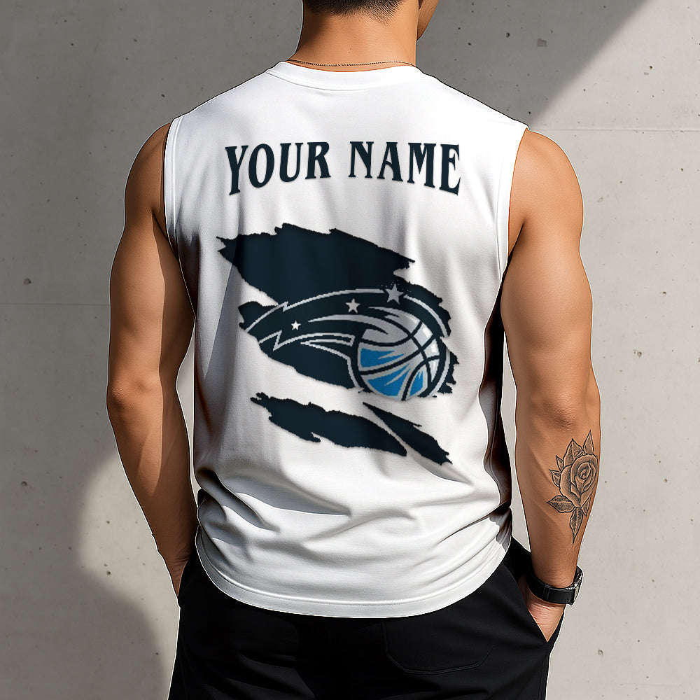 LIMITED EDITION - NEW CUSTOMIZED NBA15 OMA ORLANDO MAGIC TANKTOP & GYM SHIRT