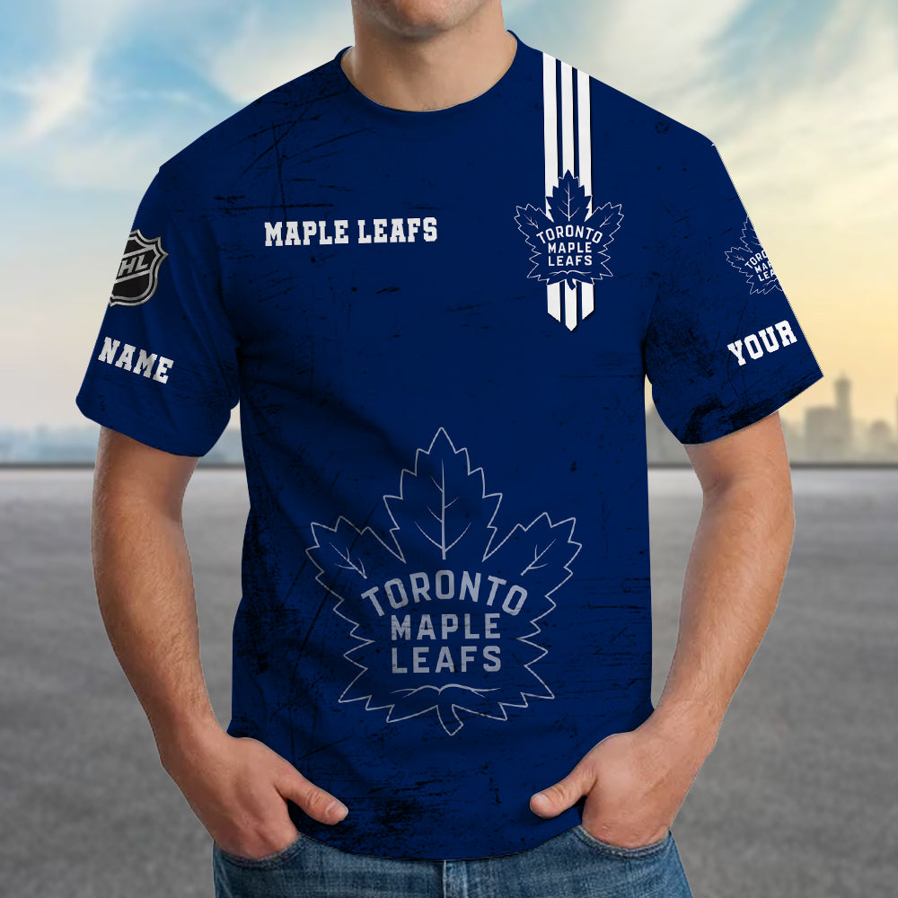 LIMITED EDITION - NEW CUSTOMIZED NHL23 TML TORONTO MAPLE LEAFS T-SHIRT FOR FANS