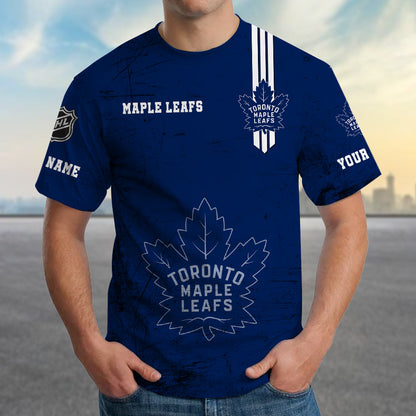 LIMITED EDITION - NEW CUSTOMIZED NHL23 TML TORONTO MAPLE LEAFS T-SHIRT FOR FANS