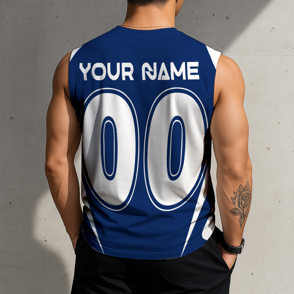 LIMITED EDITION - NEW CUSTOMIZED NHL23 TML TORONTO MAPLE LEAFS TANK TOP & GYM SHIRT