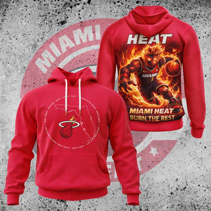 LIMITED EDITION - NEW CUSTOMIZED NBA20 MH MIAMI HEAT UNISEX T-SHIRT, POLO, HOODIE & JACKETS