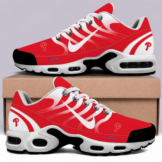 [FLASH SALE] NEW CUSTOMIZED MLB11 PPS PHILADELPHIA PHILLIES AIR MAX PLUS SNEAKERS