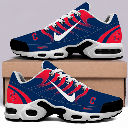 [FLASH SALE] NEW CUSTOMIZED MLB13 CGS CLEVELAND GUARDIANS AIR MAX PLUS SNEAKERS