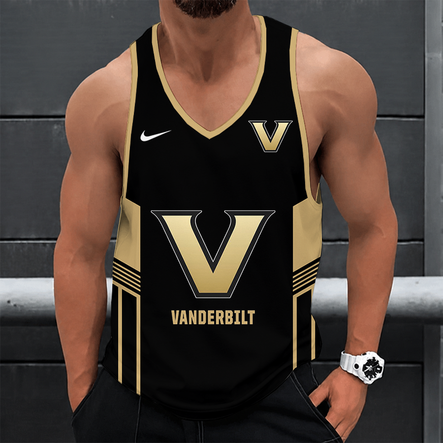 [FAN FAVORITE] NEW CUSTOMIZED NCAA CWS17 VDC VANDERBILT COMMODORES UNISEX TANK TOP