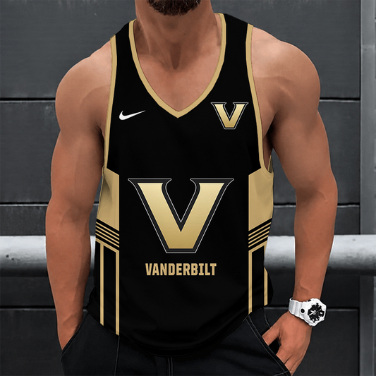 [FAN FAVORITE] NEW CUSTOMIZED NCAA CWS17 VDC VANDERBILT COMMODORES UNISEX TANK TOP