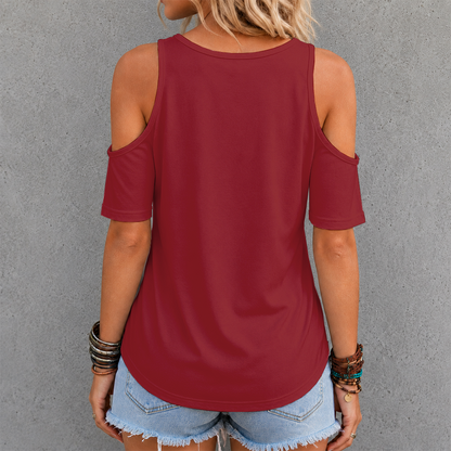 [FAN FAVORITE] NEW CUSTOMIZED NCAA CWS18 STC STANFORD CARDINAL CRISS CROSS V-NECK TOP