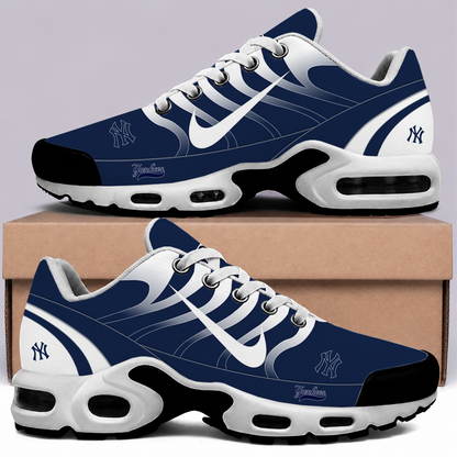 [FLASH SALE] NEW CUSTOMIZED MLB01 NYY NEW YORK YANKEES AIR MAX PLUS SNEAKERS