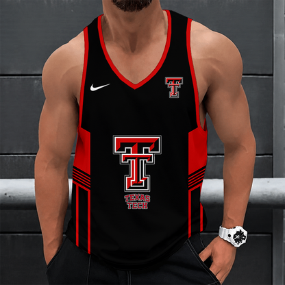 [FAN FAVORITE] NEW CUSTOMIZED NCAA CWS20 TRR TEXAS TECH RED RAIDERS UNISEX TANK TOP