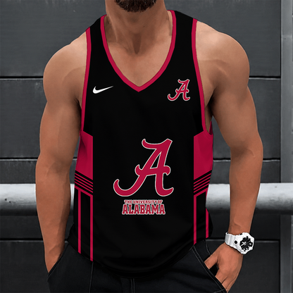 [FAN FAVORITE] NEW CUSTOMIZED NCAA CWS21 ABC ALABAMA CRIMSON TIDE UNISEX TANK TOP