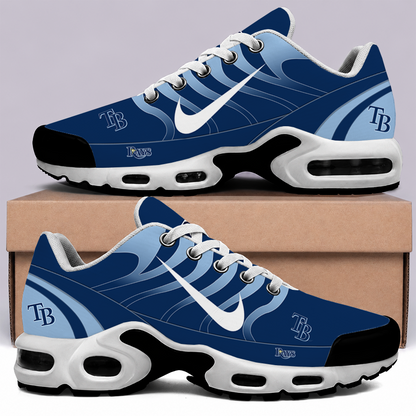 [FLASH SALE] NEW CUSTOMIZED MLB21 TBR TAMPA BAY RAYS AIR MAX PLUS SNEAKERS