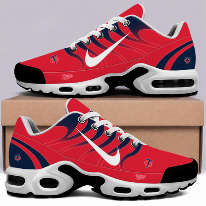 [FLASH SALE] NEW CUSTOMIZED MLB22 MTS MINNESOTA TWINS AIR MAX PLUS SNEAKERS