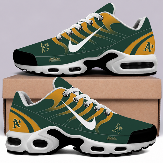 [FLASH SALE] NEW CUSTOMIZED MLB23 OAS OAKLAND ATHLETICS AIR MAX PLUS SNEAKERS