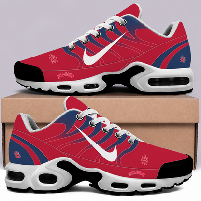 [FLASH SALE] NEW CUSTOMIZED MLB24 SLC ST. LOUIS CARDINALS AIR MAX PLUS SNEAKERS