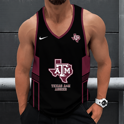 [FAN FAVORITE] NEW CUSTOMIZED NCAA CWS27 TAA TEXAS A&M AGGIES UNISEX TANK TOP