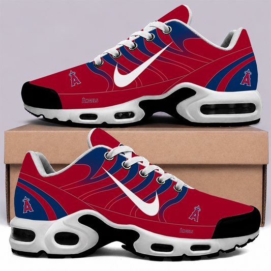 [FLASH SALE] NEW CUSTOMIZED MLB27 LAA LOS ANGELES ANGELS AIR MAX PLUS SNEAKERS