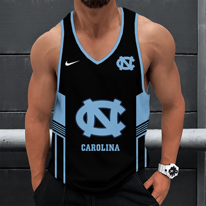 [FAN FAVORITE] NEW CUSTOMIZED NCAA CWS29 NTH NORTH CAROLINA TAR HEELS UNISEX TANK TOP
