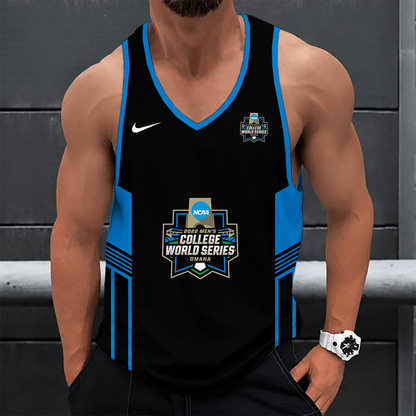 [FAN FAVORITE] NEW CUSTOMIZED NCAA CWS31 COLLEGE WORLD SERIES UNISEX TANK TOP