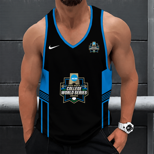 [FAN FAVORITE] NEW CUSTOMIZED NCAA CWS31 COLLEGE WORLD SERIES UNISEX TANK TOP