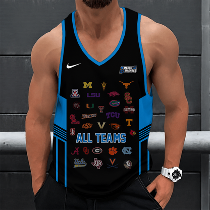 [FAN FAVORITE] NEW CUSTOMIZED NCAA CWS32 ALL TEAM UNISEX TANK TOP