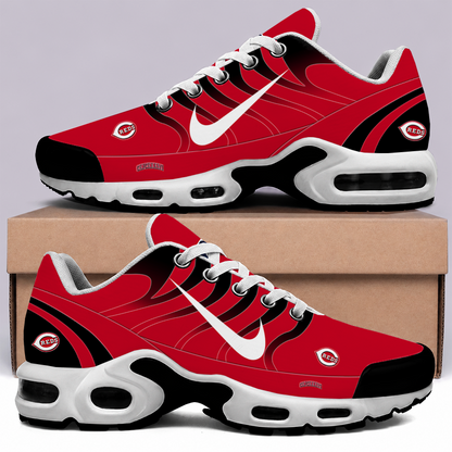 [FLASH SALE] NEW CUSTOMIZED MLB05 CRS CINCINNATI REDS AIR MAX PLUS SNEAKERS