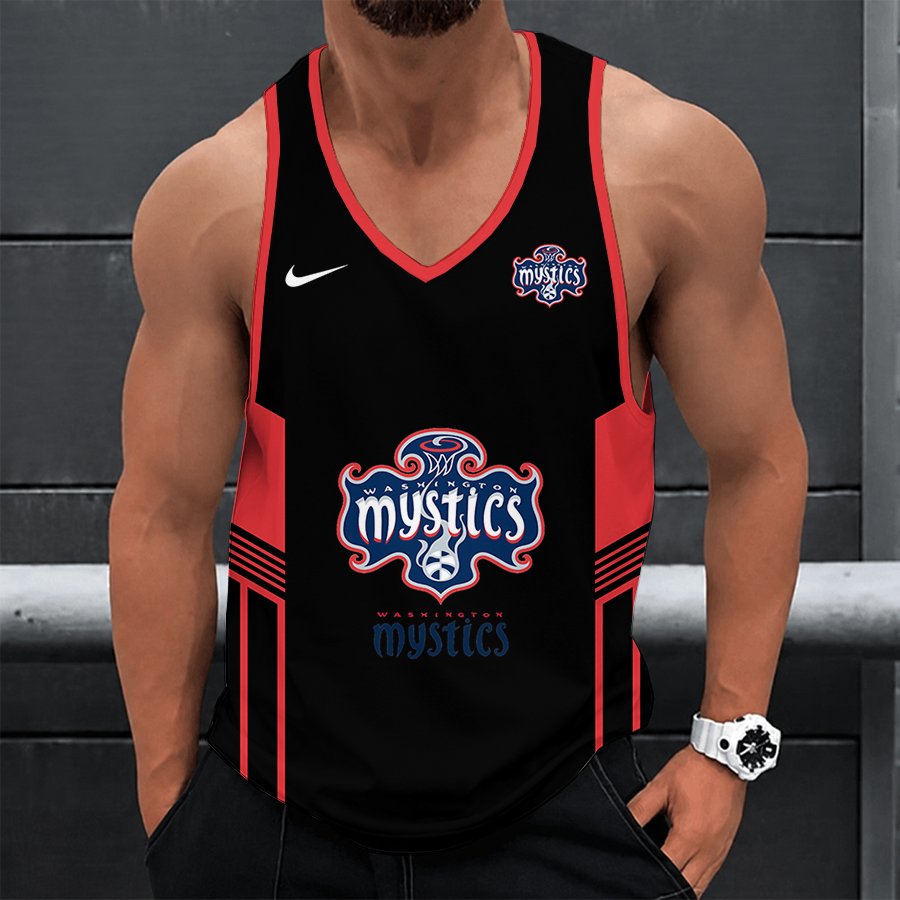 [FAN FAVORITE] NEW CUSTOMIZED WNBA13 WSM WASHINGTON MYSTICS UNISEX TANK TOP