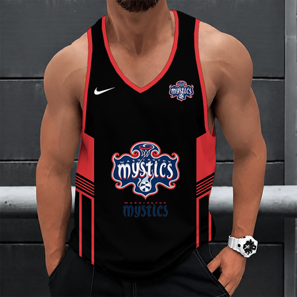 [FAN FAVORITE] NEW CUSTOMIZED WNBA13 WSM WASHINGTON MYSTICS UNISEX TANK TOP