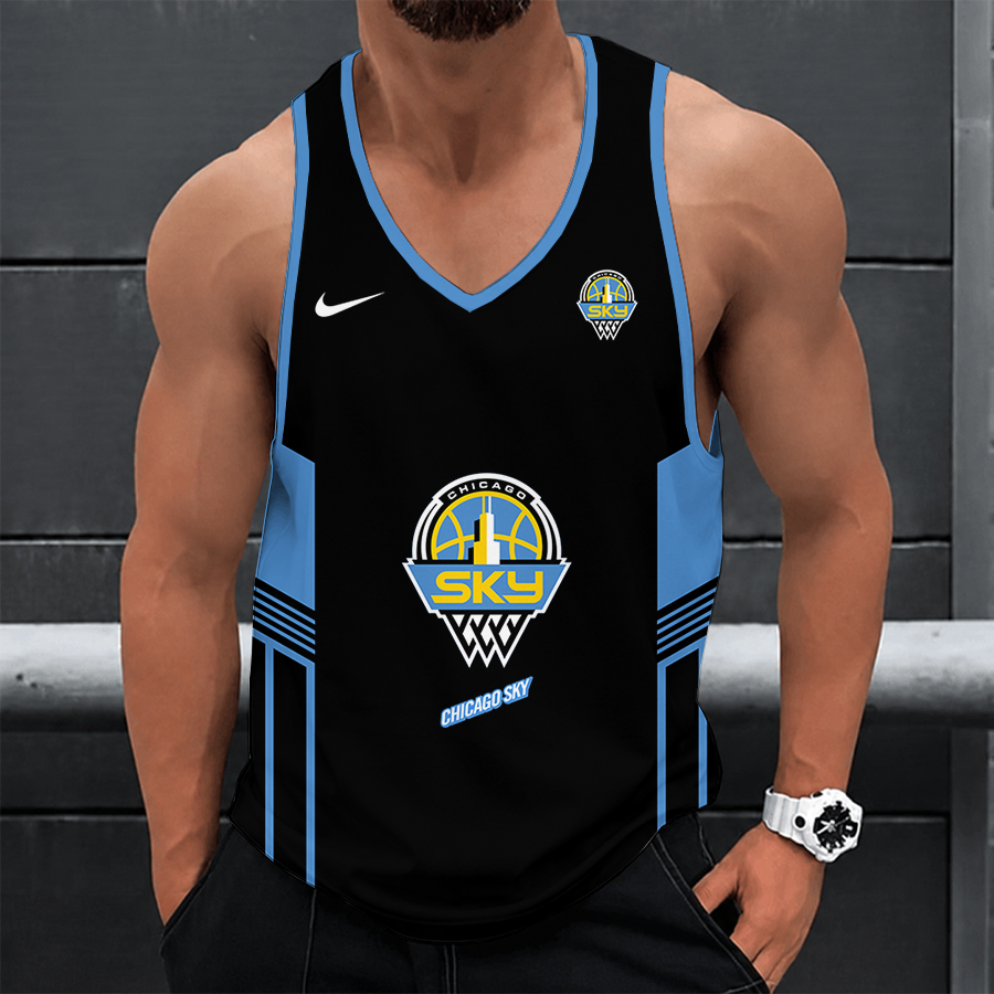 [FAN FAVORITE] NEW CUSTOMIZED WNBA02 CCS CHICAGO SKY UNISEX TANK TOP