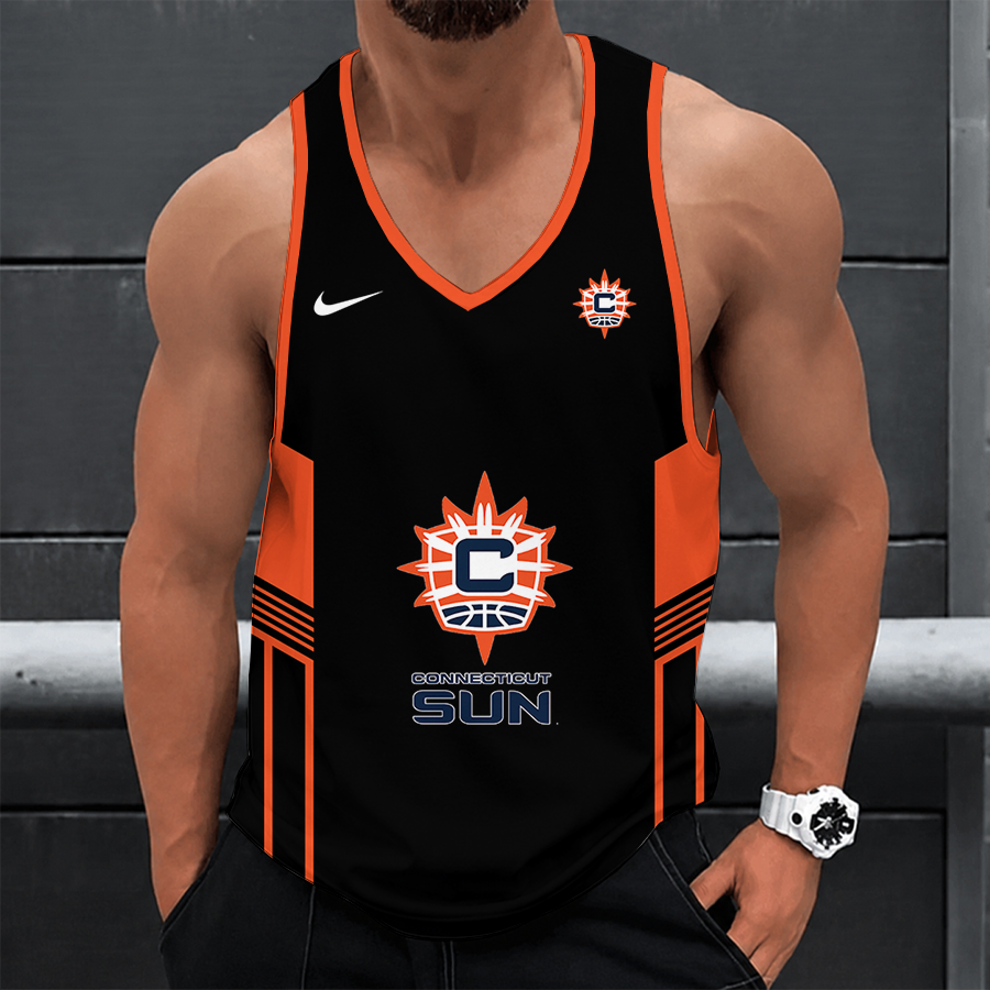 [FAN FAVORITE] NEW CUSTOMIZED WNBA03 CTS CONNECTICUT SUN UNISEX TANK TOP
