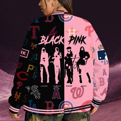 LIMITED EDITION - NEW CUSTOMIZED MLB32 ALL TEAMS SATIN VARSITY & BASEBALL JACKET