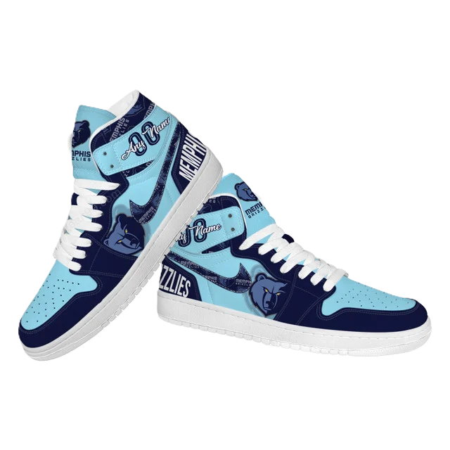 [HOT DEAL] NEW CUSTOMIZED NBA13 MGR MEMPHIS GRIZZLIES AIR JORDAN SNEAKERS