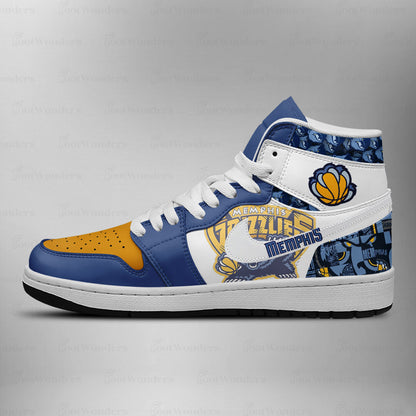 [HOT DEAL] NEW CUSTOMIZED NBA13 MGR MEMPHIS GRIZZLIES AIR JORDAN SNEAKERS