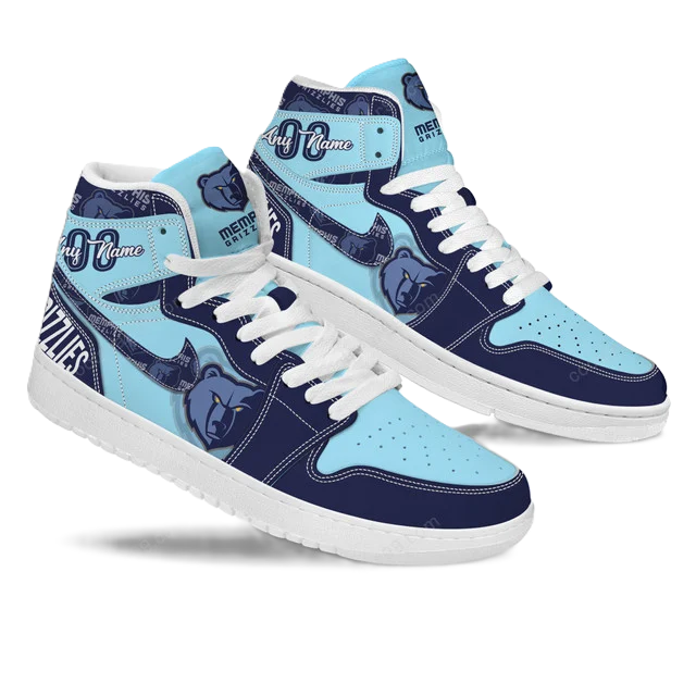 [HOT DEAL] NEW CUSTOMIZED NBA13 MGR MEMPHIS GRIZZLIES AIR JORDAN SNEAKERS