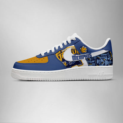 [HOT DEAL] NEW CUSTOMIZED NBA13 MGR MEMPHIS GRIZZLIES AF1 SHOES