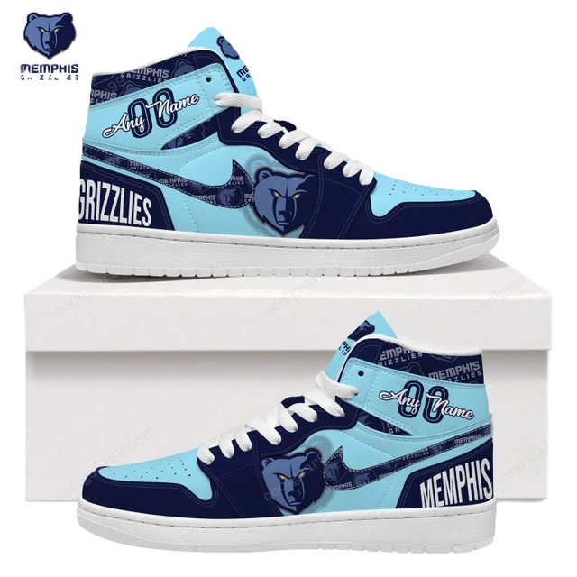 [HOT DEAL] NEW CUSTOMIZED NBA13 MGR MEMPHIS GRIZZLIES AIR JORDAN SNEAKERS