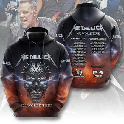 NEW PREMIUM METALLICA UNISEX T-SHIRT, POLO, HOODIE & JACKETS 2026