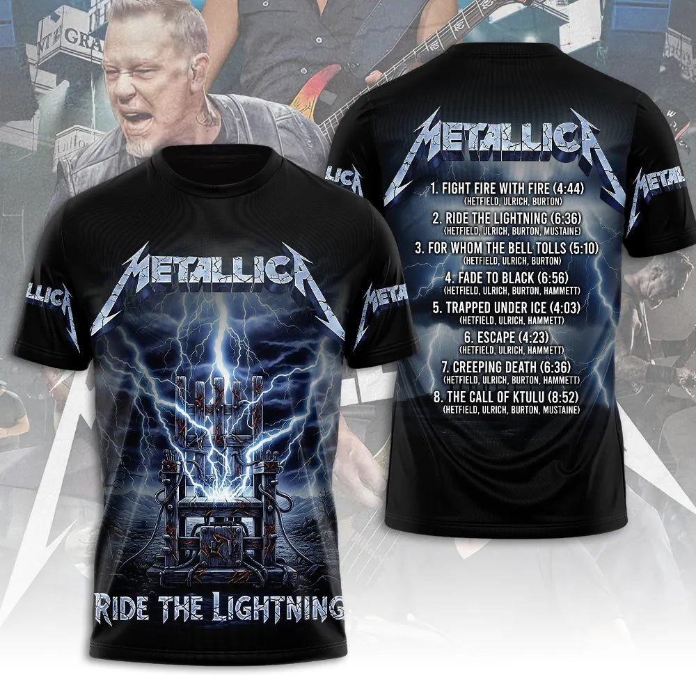 NEW PREMIUM METALLICA UNISEX T-SHIRT, POLO, HOODIE & JACKETS 2026