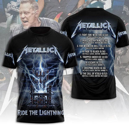 NEW PREMIUM METALLICA UNISEX T-SHIRT, POLO, HOODIE & JACKETS 2026