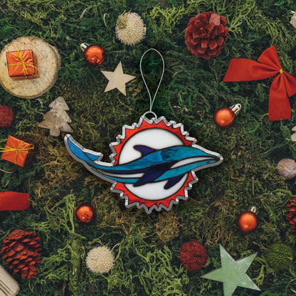 LIMITED EDITION - NEW CUSTOMIZED NFL19 MDP MIAMI DOLPHINS ACRYLIC ORNAMENT