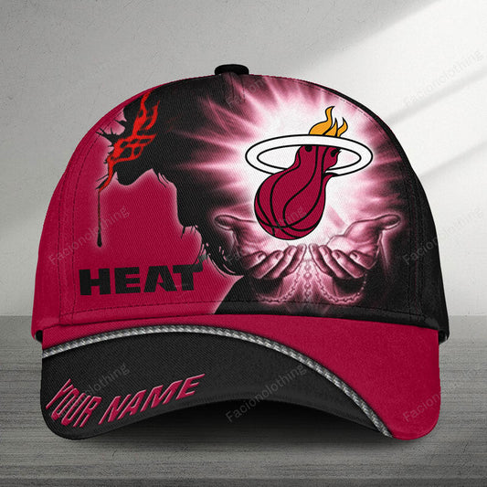 LIMITED EDITION - NEW CUSTOMIZED NBA20 MHE MIAMI HEAT CLASSIC CAP