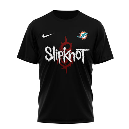 LIMITED EDITION - NEW CUSTOMIZED NFL19 MDP MIAMI DOLPHINS SLIPKNOT 3D SHIRT